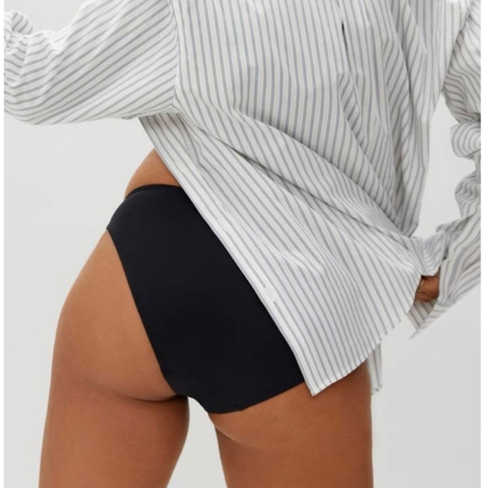 Everlane | The Bikini Bottom in Low-Rise Black Small NWT Swim